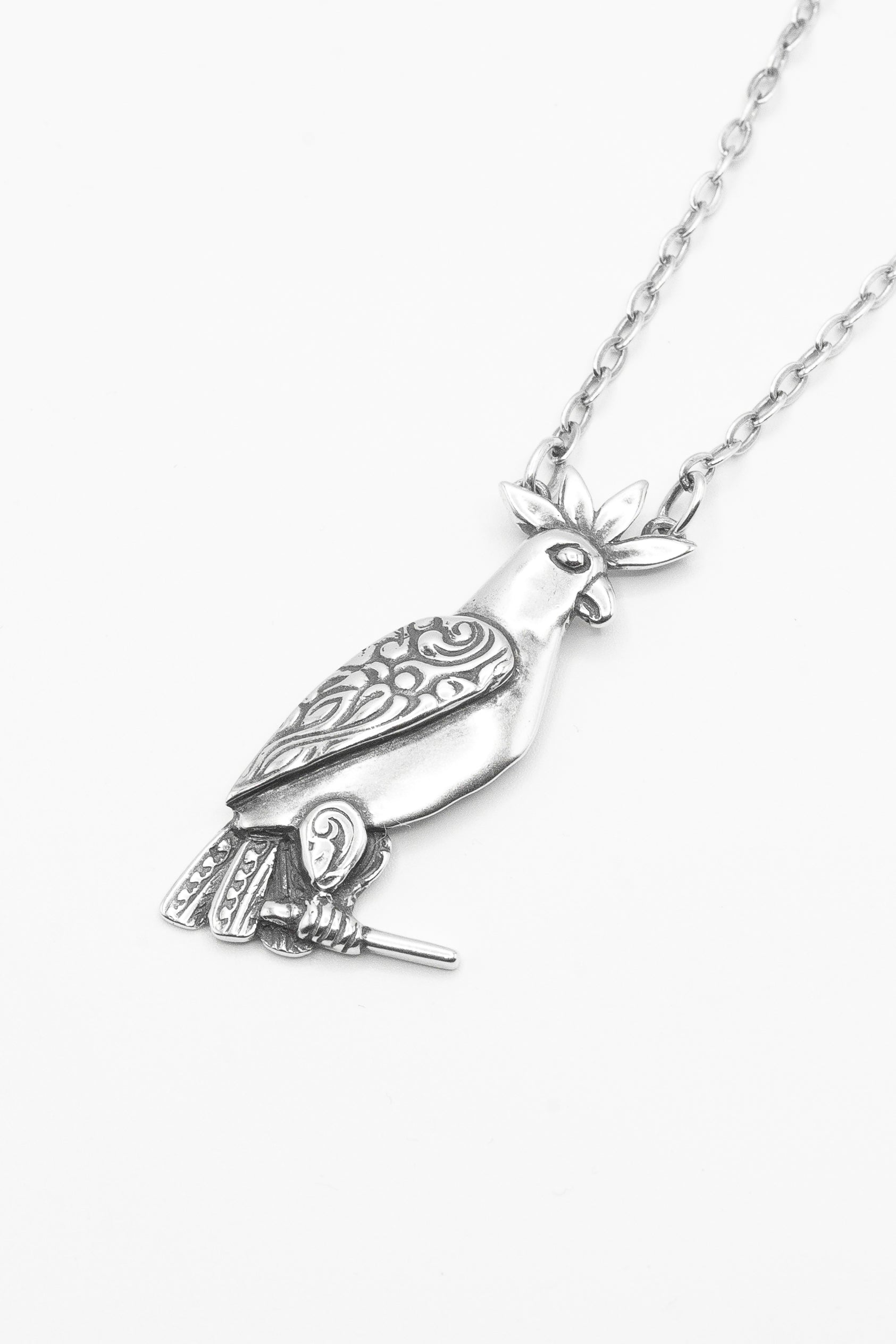 Vintage Nickle Silver NS Bird Necklace - Etsy